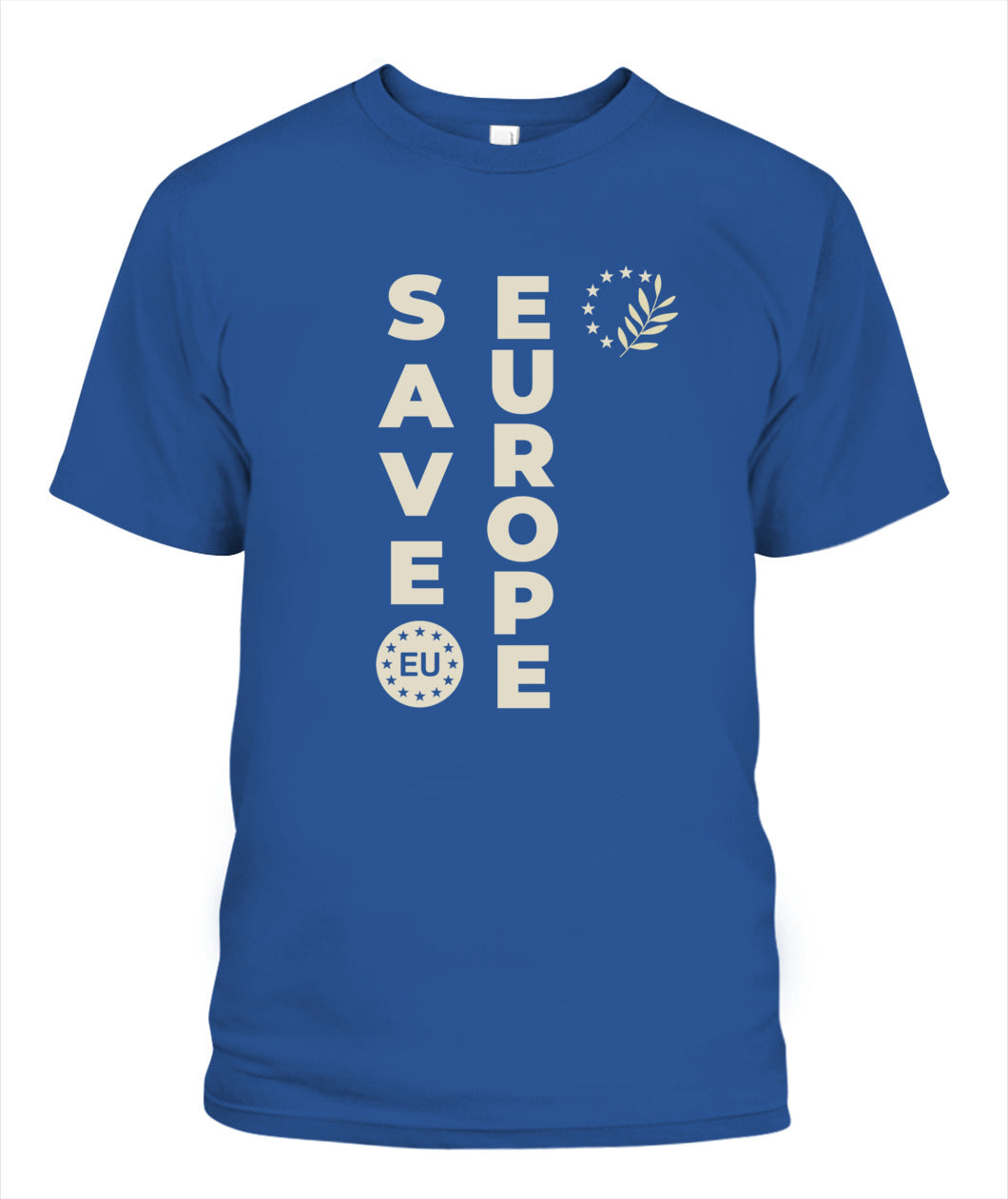 Save Europe – Vertical Crest Tee