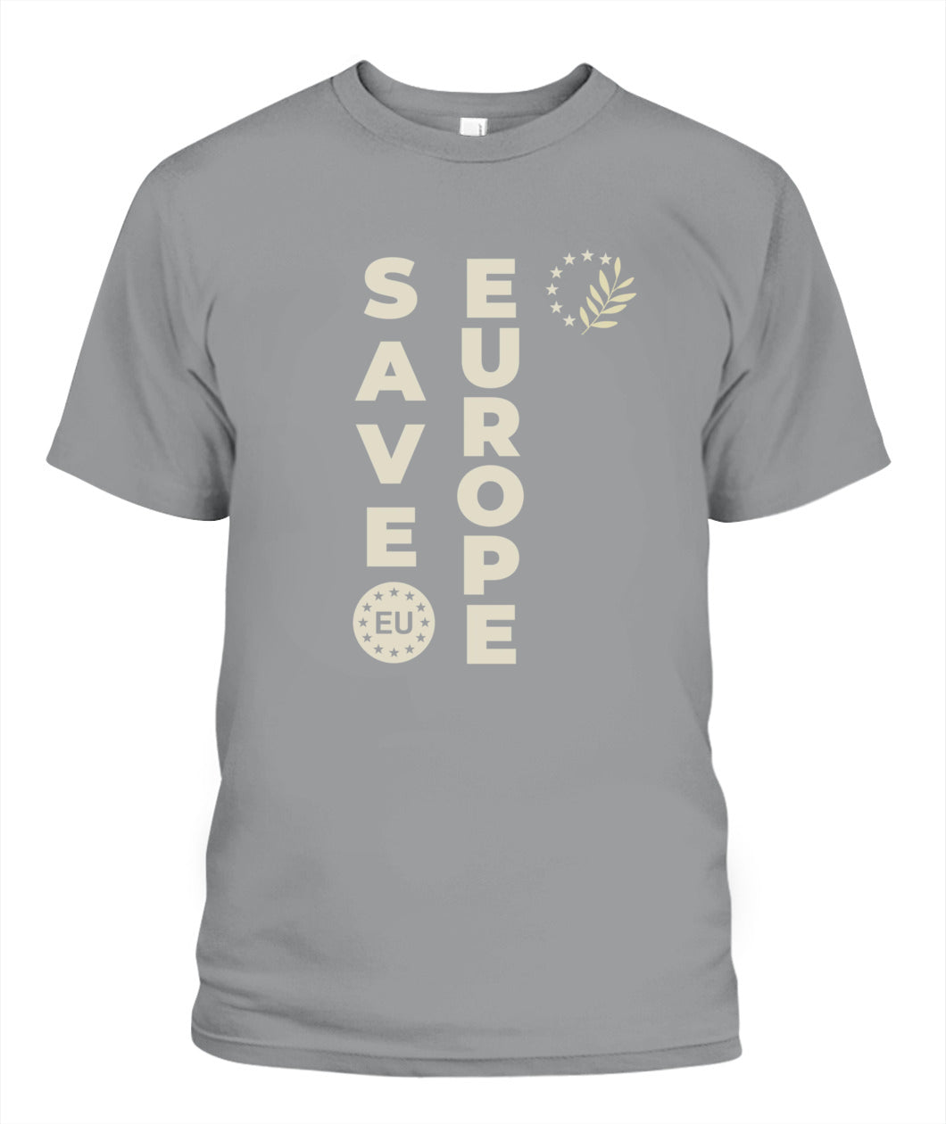 Save Europe – Vertical Crest Tee