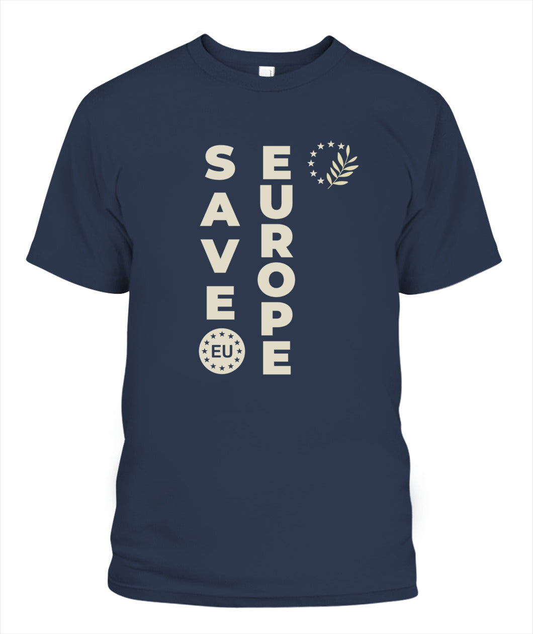 Save Europe – Vertical Crest Tee