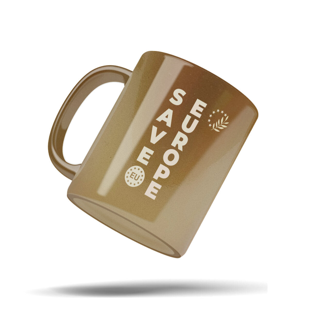 Save Europe - Vertical Crest Ceramic Mug
